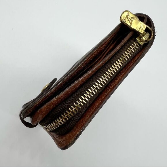 Authentic Vintage Louis Vuitton Monogram Compact Zippered Bifold Wallet - Picture 3 of 9